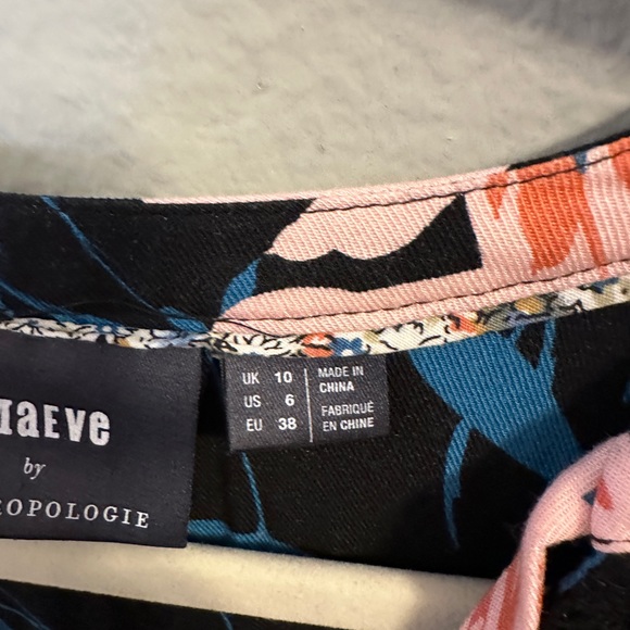 Maeve by Anthropologie Ragonda Tunic Dress with Rich Floral Pattern - Picture 6 of 13